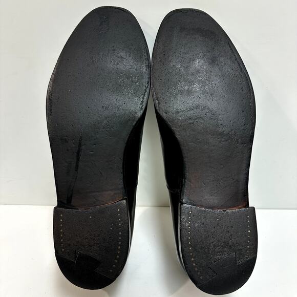 Crockett & Jones x Peal & Co. x Brooks Brothers Cap Toe Oxford Black Calf 11.5 E - Picture 11 of 12